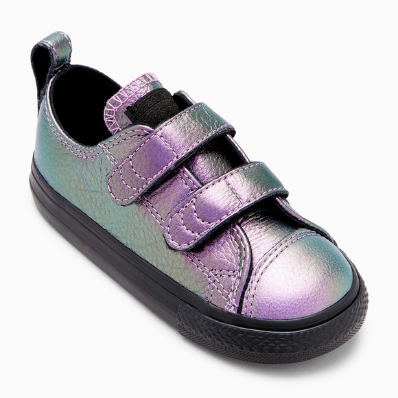 metallic purple converse